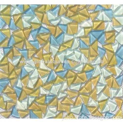 Decorative Glass Mosaic Tile with 8mm Thickness